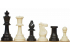 Staunton no 6 (3,75 '') piezas de ajedrez de plástico